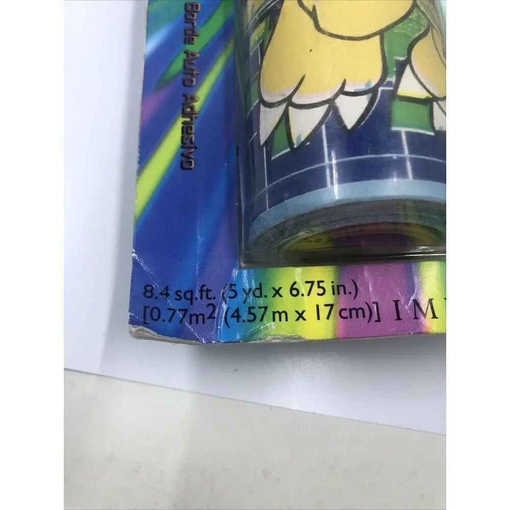 3 Digimon Digital Monsters Self Stick Wall Paper Border 8.4sq.ft 5ydx6.75in VTG.